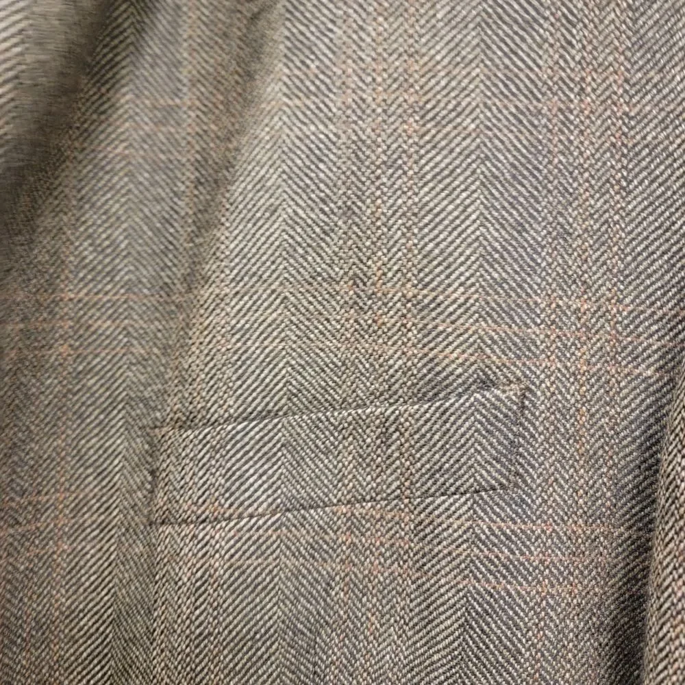 Ralph Lauren Lambswool 2 Button Blazer Herringbone 48R